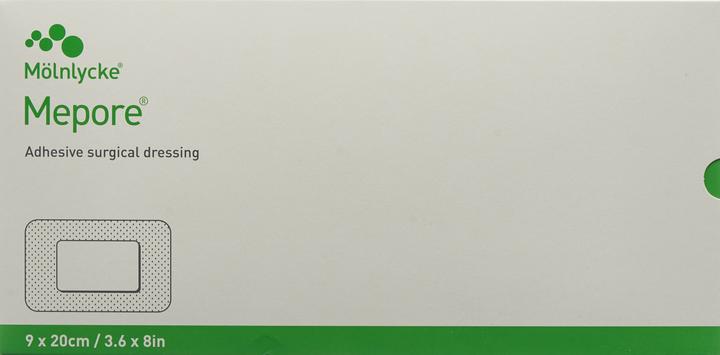 Produktbild Mepore Wundverband 20x9cm Wundkissen 15x5cm (5 x)