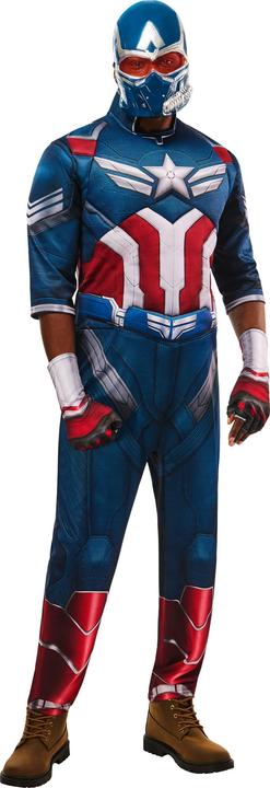 Actual product image Captain America Unisex Adult Deluxe Costume (L)