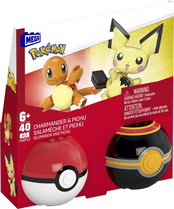 Immagine prodotto Pokémon Poké Ball - Charmander e Pichu