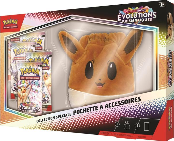 Image du produit Pokémon SV08.5 Evolutions Prismatique Collection Pochette FR (Français, Coffret & Collection)