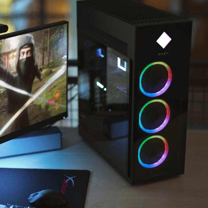 Actual product image HP Omen 45L – GT22-0848nz (AMD Ryzen 9 5900X, 32 GB, 1000 GB, GeForce RTX 3080 Ti)