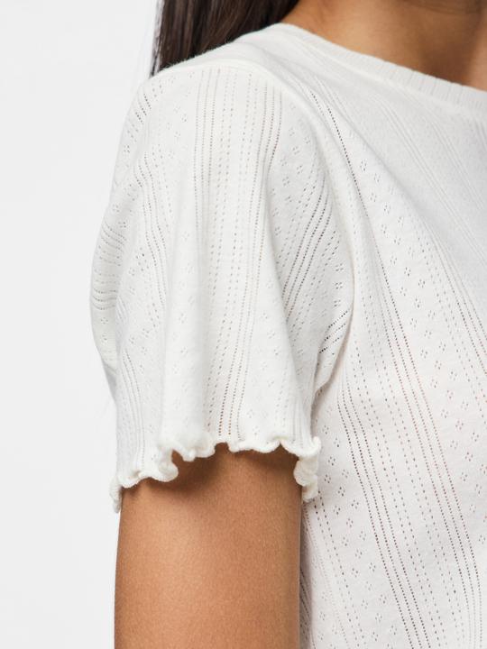 Actual product image Pieces Pcmarie Ss O-Neck Poin Top Jrs Noos Bc (S)
