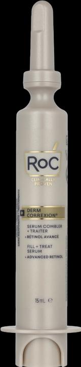 Produktbild Roc Derm Correxion Serum Fill + Treat for Face, Neck, & Jawline Faltenfüller Advanced Retinol & Tr (15 ml)