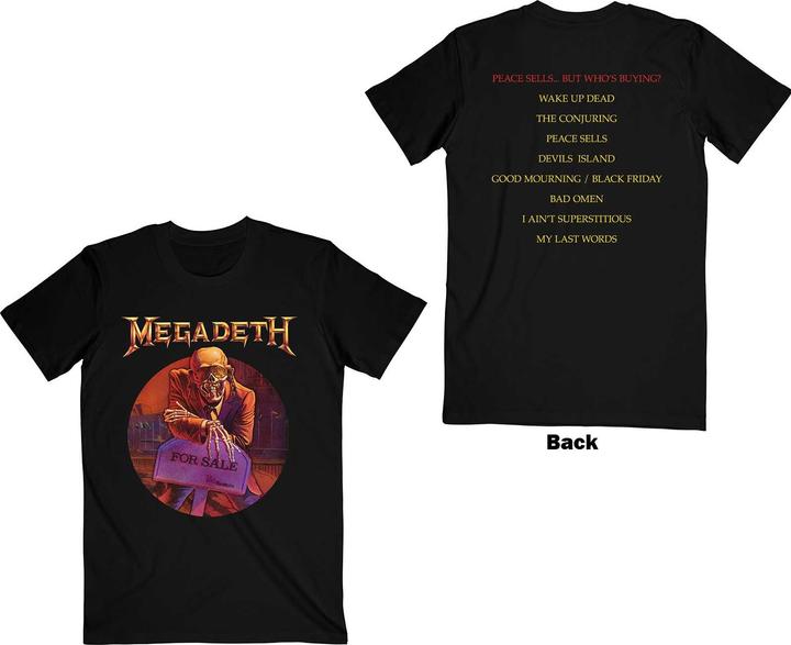 Actual product image Megadeth Peace Sells… Track list (S)