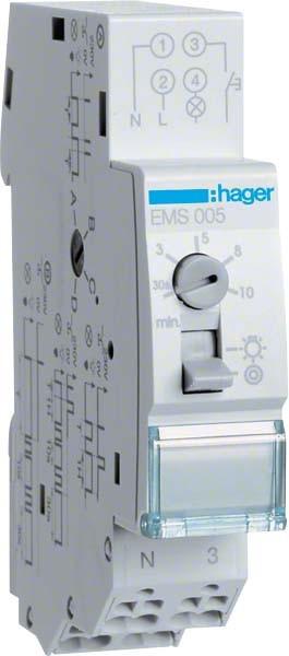 Actual product image Hager Staircase lighting timer