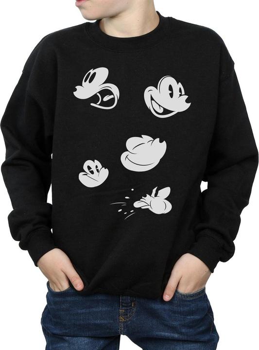 Produktbild Disney Mickey Mouse Faces Sweatshirt Jungen (152, 158)