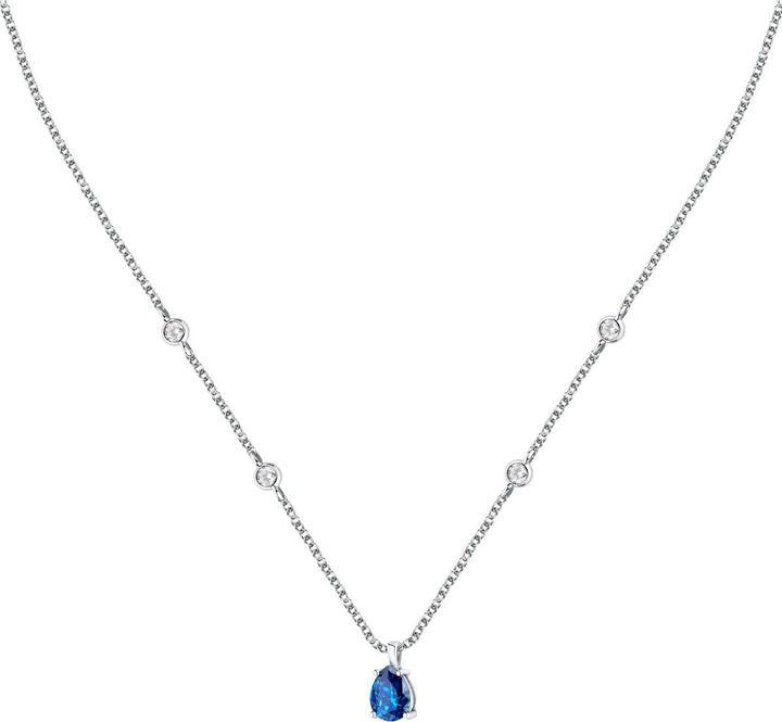 Produktbild Morellato Elegant silver necklace with zircons Tesori SAIW191 (Silber 925)