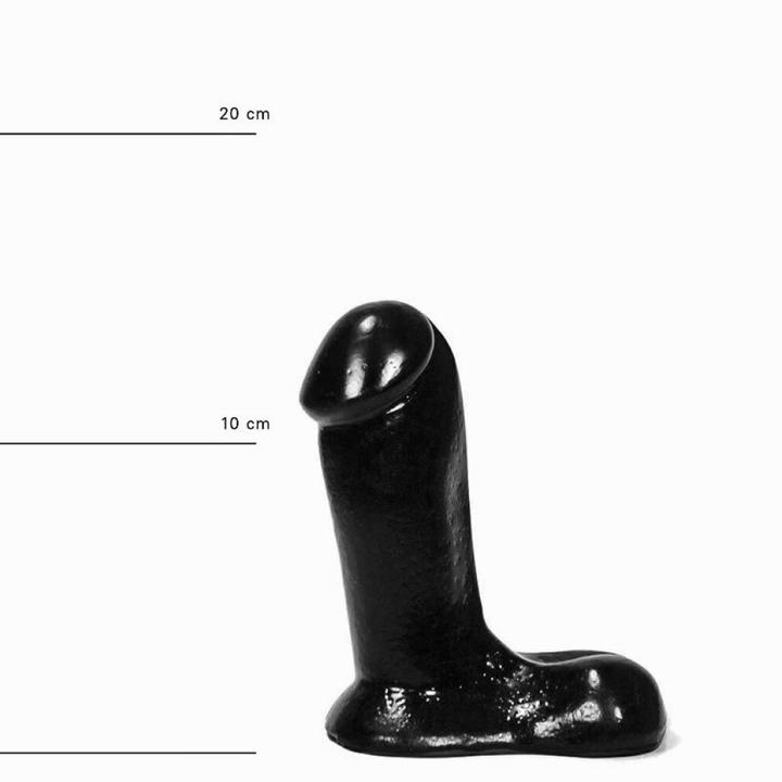 Immagine prodotto All Black Dildo Nero Realistico 14 cm