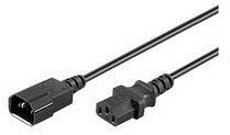 Produktbild MicroConnect Spannungsversorgungs-Verlängerungskabel (3 m, C13)