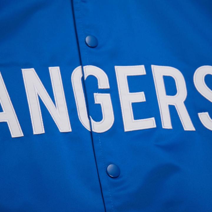 Actual product image Mitchell & Ness M&N Heavyweight Satin Jacket NHL New York Rangers - M (M)