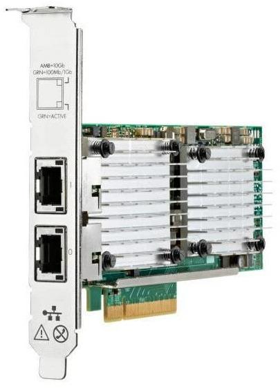 Produktbild HPE Netzwerkkarte 535T, 2-port 10GB RJ45 (PCI-E x8)