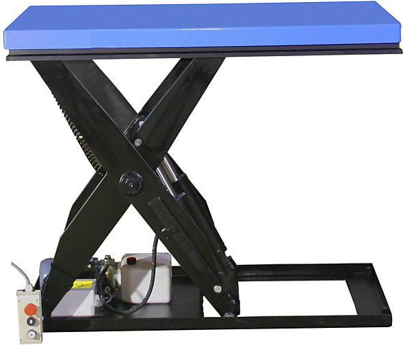 Image du produit Gesutra Table élévatrice compacte, plateau L x l 1300 x 800 mm, force 500 kg, tension de