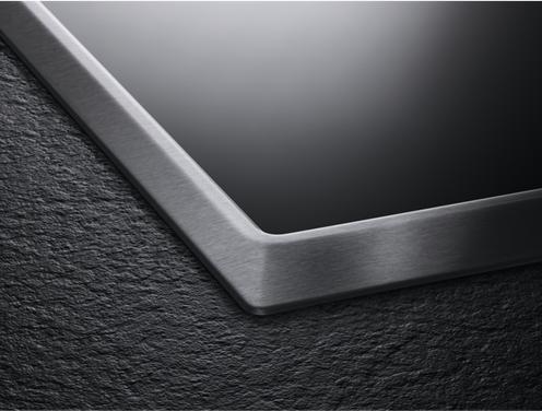 Produktbild AEG IKE84445XB - Schwarz - Edelstahl - Integriert - 80 cm - Halogen - Glas - 4 Zone(
