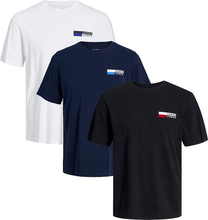 Immagine prodotto Jack & Jones 3er Pack Corp T-Shirt (S)