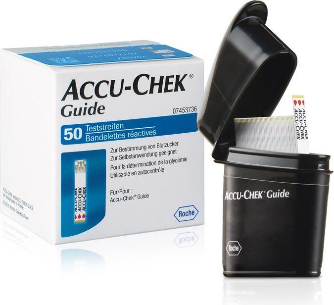 Immagine prodotto Accu-Chek Strisce reattive guida (50) (Strisce reattive)