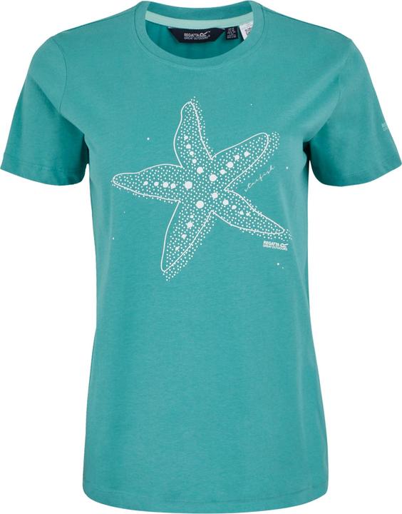 Actual product image Regatta Womens/Ladies Filandra VX Starfish T-Shirt (44 D)