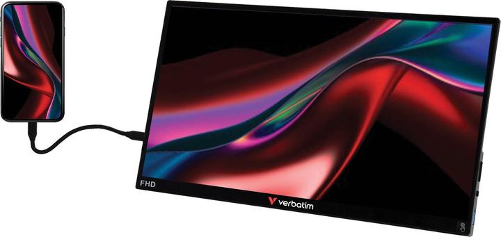 Productafbeelding Verbatim PMT-15 PORT.TOUCH MONITOR 15.6I (1920 x 1080 Pixels, 15.60")