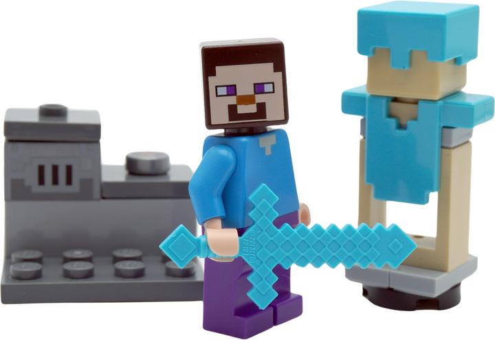 Image du produit LEGO Minecraft Steve avec une armure de diamant et une araignée - 662317 NOUVEAU! Quantité 1x (662317, LEGO Minecraft)