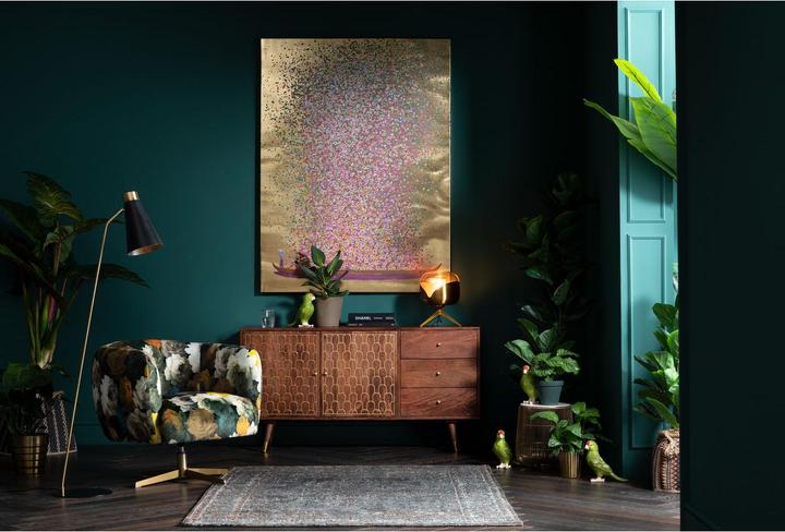 Produktbild Designlife Bild Touched Flower Boat oro rosa 160x120cm (120 x 160 cm)
