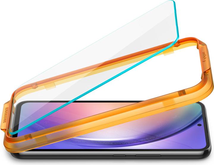 Produktbild Spigen Gehärtetes Glas Alm Glas.Tr 2er-Pack Galaxy A54 5g Klar (1 Stück, Samsung Galaxy A54 5G)