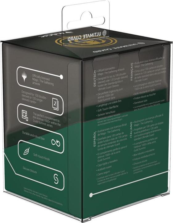 Actual product image Ultimate Guard Boulder 100+ Magic: The Gathering "Guild Summit" - Golgari