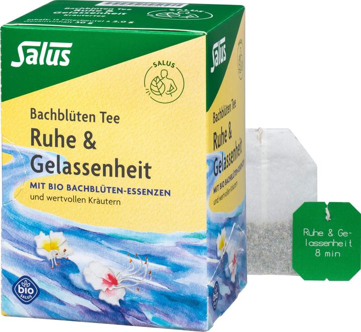 Produktbild Salus Bachblüten Tee Ruhe & Gelassenheit Bio (63 g)