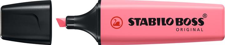 Immagine prodotto STABILO BOSS ORIGINAL Evidenziatore pastello (Calce dolcissima, Fiore di ciliegio, Rosa, Blu nuvoloso, Rosso corallo, 5 mm, 4 x)