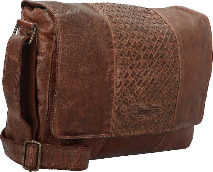Produktbild Greenland Nature Femi & Nine Messenger Leder 38 cm (11 l)