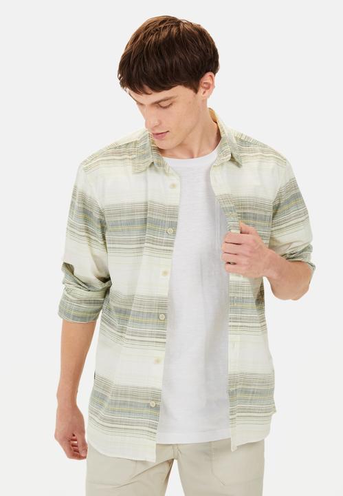 Produktbild Camel Active Gestreiftes Hemd aus reiner Baumwolle (3XL)