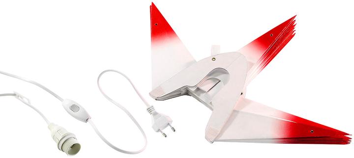 Produktbild Lunartec 4D-Weihnachtsstern-Lampe aus Papier, 60 cm