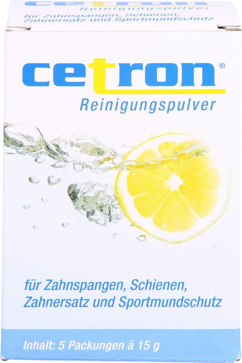 Image du produit Scheu-Dental cetron poudre nettoyante pour appareils orthodontiques, attelles, prothèses dentaires et