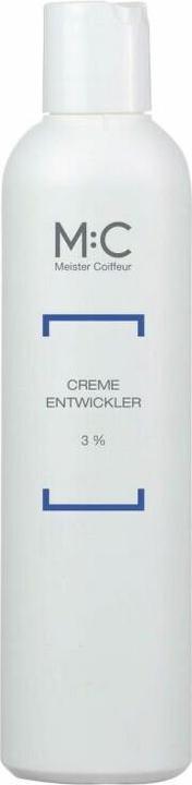 Actual product image Meister Coiffeur M:C Cream Developer 3% 250ml