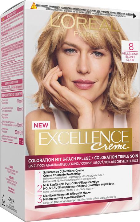 Image du produit L'Oréal Paris Excellence (8 Blond)
