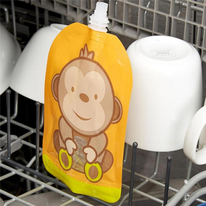 Produktbild Fill'n'Squeeze Pouchys mit Bodenöffnung