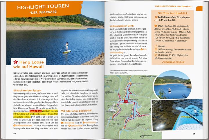 Immagine prodotto OUTDOOR GUIDE Reiseführer Harz (Tedesco, Jana Zieseniss, 2025)
