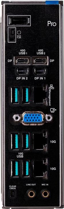 Actual product image ASUS PRO WS WRX90E-SAGE SE (sTR5, AMD WRX90, SSI EEB)