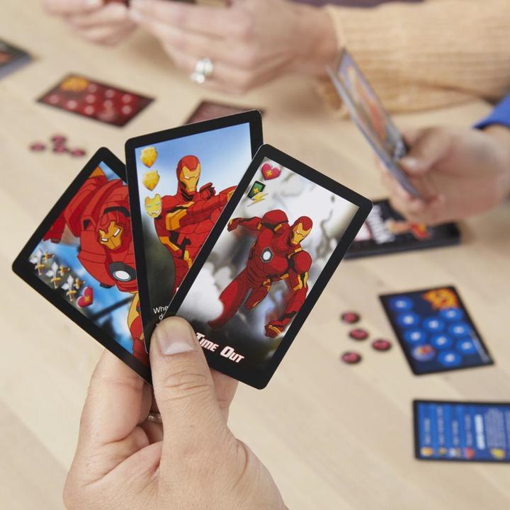 Actual product image Hasbro Gaming Card game Marvel Mayhem (German)