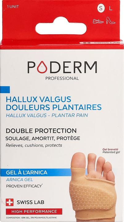 Actual product image Poderm Double protection for hallux valgus bunion & plantar heel pain (Decompression, 202.50 ml)