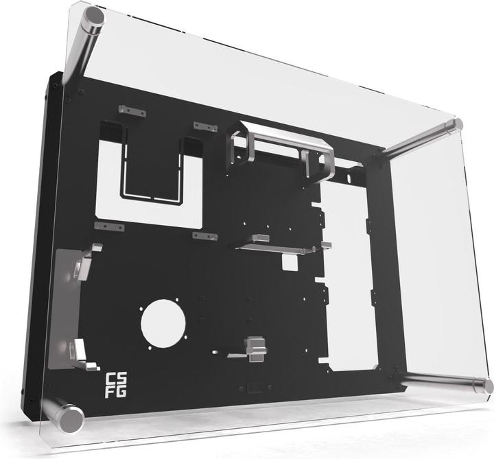 Image du produit Creative Solutions For Gamers CSFG Frostbite Boîtier mural - noir, Micro-ITX (Micro-ITX)