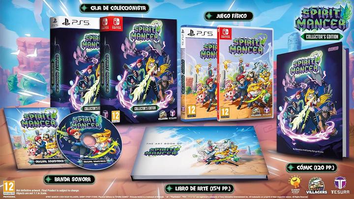 Actual product image Chibig Spirit Mancer Collector's Edition (Switch, Switch Lite, Switch OLED)