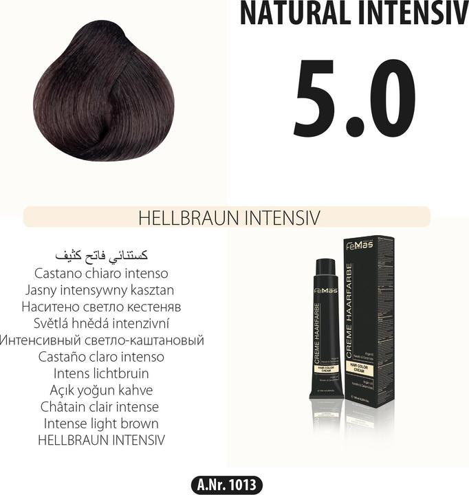 Image du produit FemMas (6) Coloration blonde foncée 100ml (Homme blond)