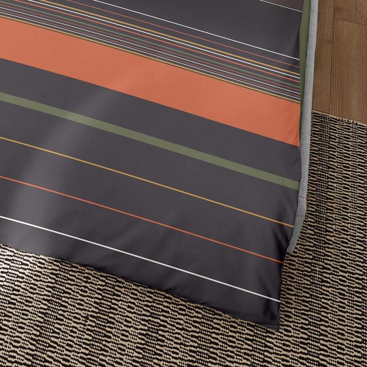 Actual product image Dormisette Flannel bed linen Mariefred black (Bedding set, 135x200 cm + 80x80 cm)