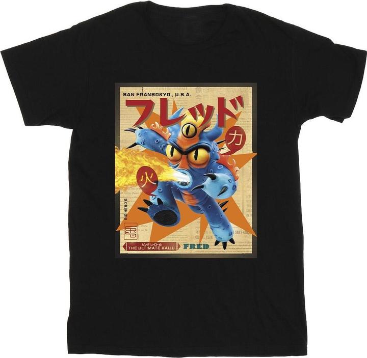 Produktbild Disney Big Hero 6 Baymax Fred Newspaper TShirt (XL)