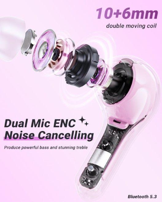 Actual product image Acefast T8 (NC, 7 h, Wireless)