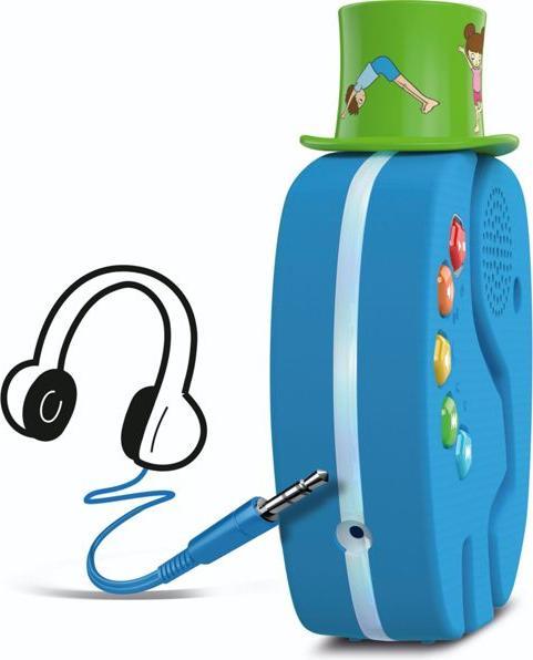 TechniSat TECHNIFANT - Lecteur audio et haut-parleur Bluetooth pour enfants (veilleuse incluse, avec MP3 (Eau de toilette, 100 ml)