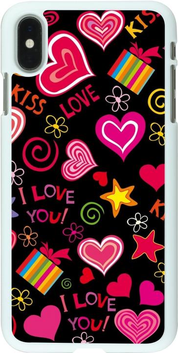 Image du produit PhoneLook Coque blanc Valentine 2023 love symbols (Apple iPhone XS Max)