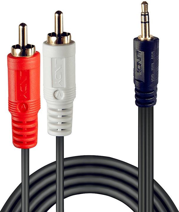 Produktbild Lindy Klinke - Cinch Klinke (1 m, 3.5mm Klinke (AUX), Cinch)
