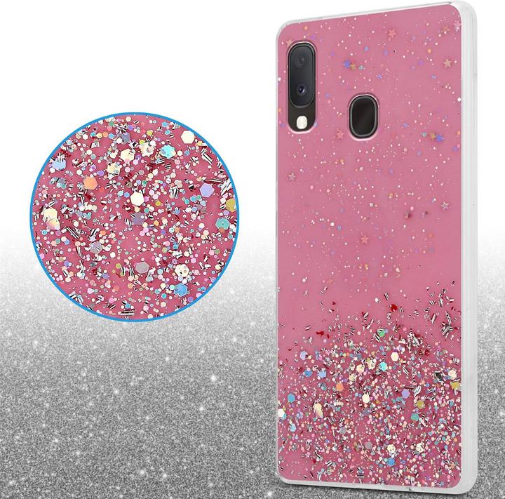 Produktbild Cadorabo TPU Cover funkelnder Glitter (Samsung Galaxy A20e, Samsung Galaxy A10e)