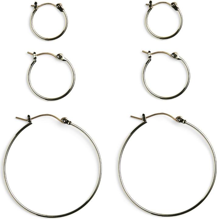 Actual product image Pieces Pcbelinda 3-Pack Creol Plated Noos (90% brass, 5% titanium, 5% Iron)