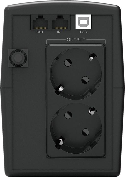 Produktbild Conceptronic ZEUS UPS 850VA 2xSchuko Socket (850 VA, 480 W, Line-Interaktiv USV)